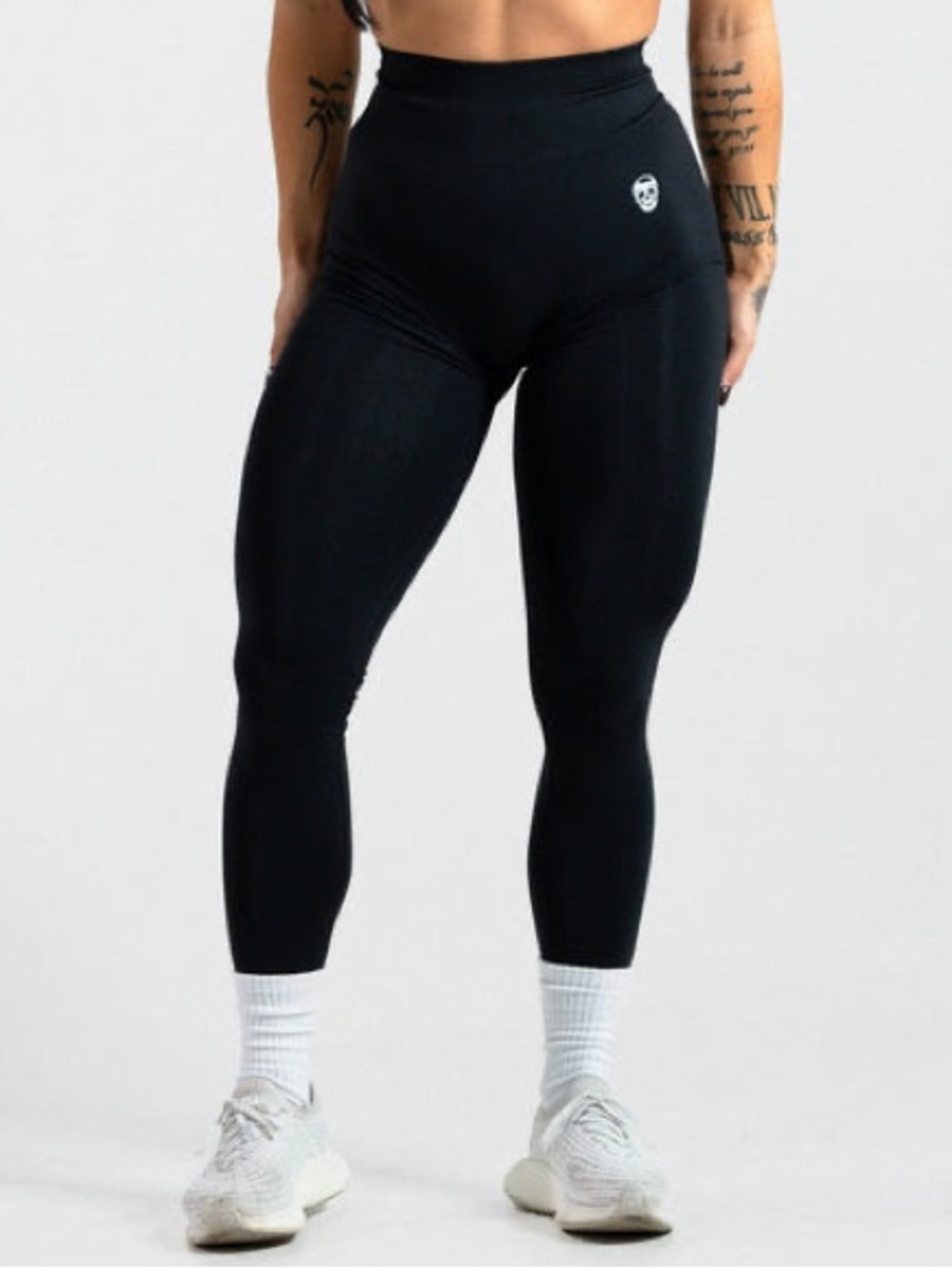 GYMREAPERS INFINITY LEGGINGS - BLACK MARL